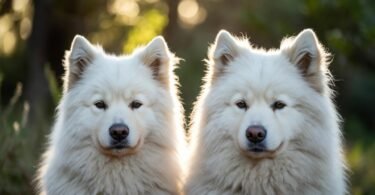 dogs that are white and fluffy