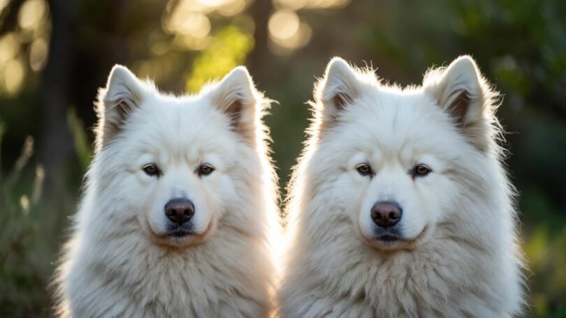 dogs that are white and fluffy