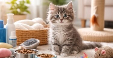 how to care for a kitten