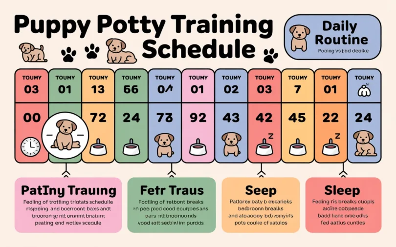 Puppy Potty Training Schedule